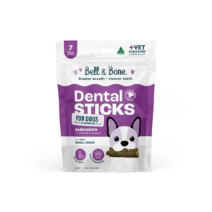 Bell & Bone Dog Dental Sticks Kangaroo, Mint & Turmeric