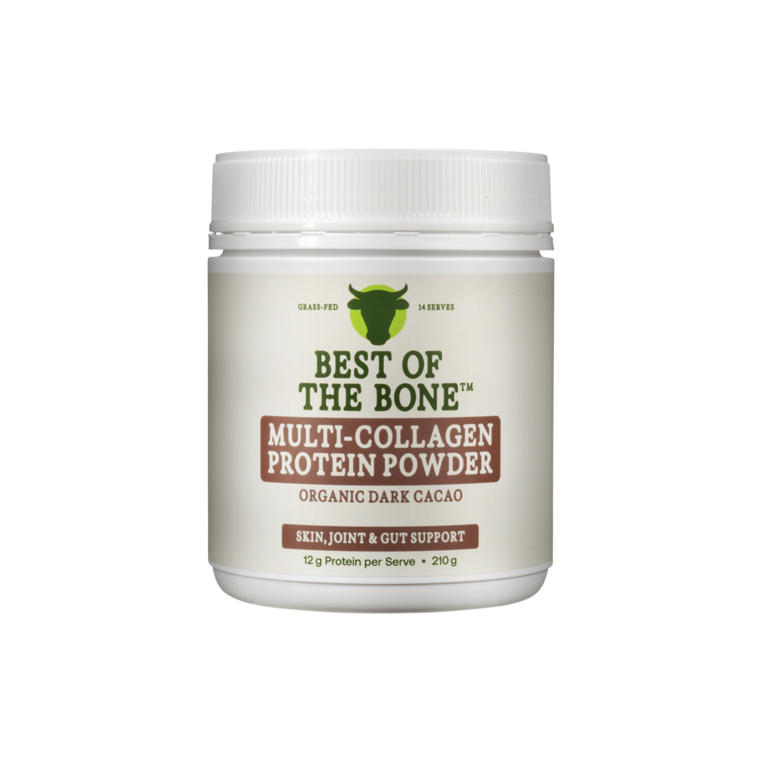 Best of the Bone Multi Collagen Peptides Dark Cacao 210g