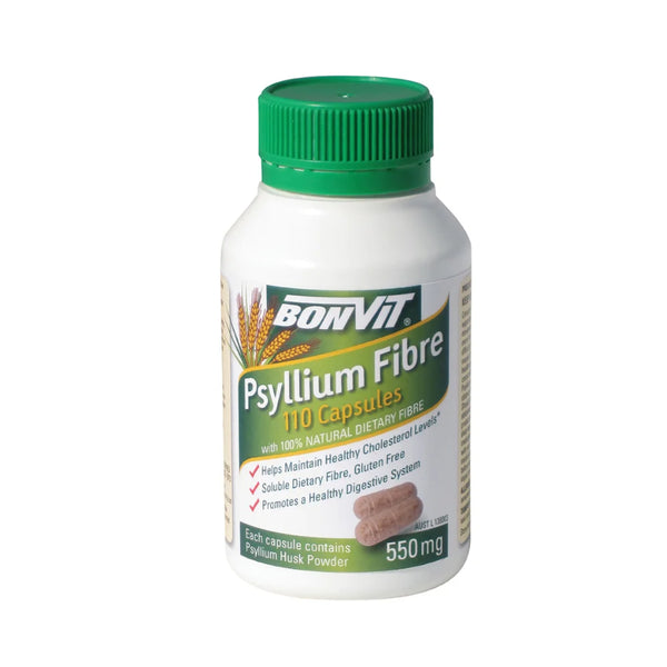 Bonvit Psyllium Fibre 550mg 110 Capsules