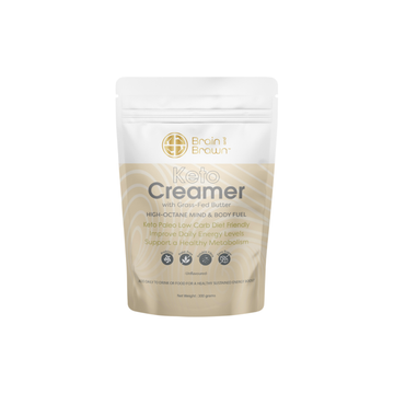 Brain and Brawn Keto Creamer with Grass-Fed Butter Unflavoured 300g