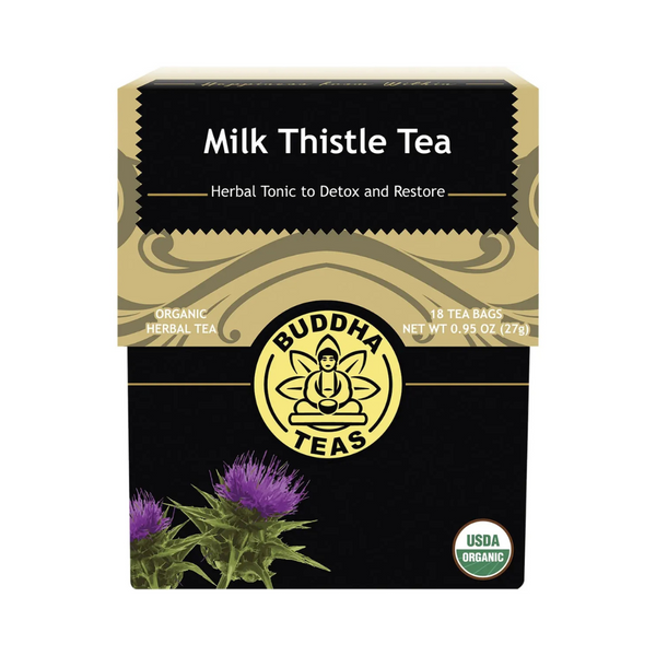 Buddha Teas Organic Herbal Milk Thistle Tea 18 Pack