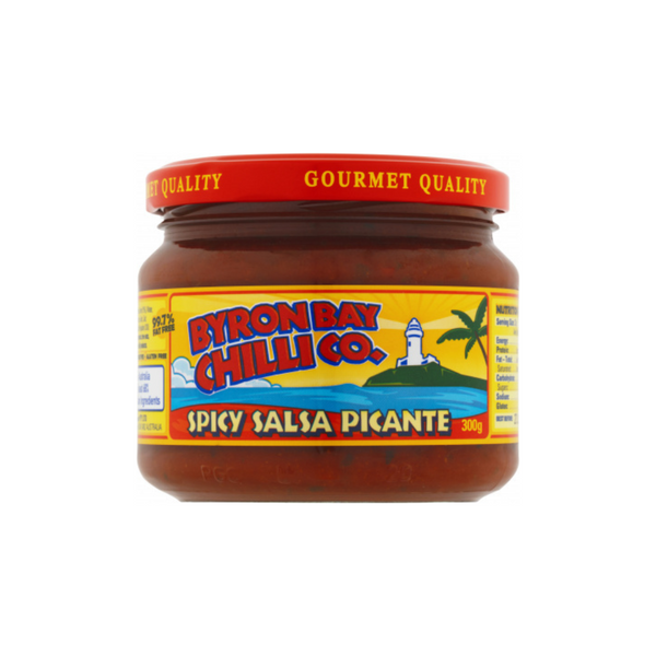 Byron Bay Chilli Spicy/Med Salsa Picante 300g