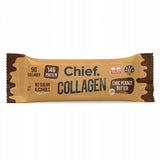 Chief Choc Peanut Butter 45g bar packaging; supplied as a box of 12 bars