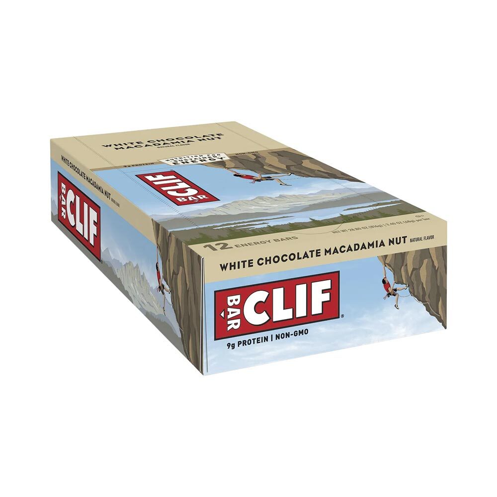 CLIF Energy Bar White Chocolate Macadamia 12x68g