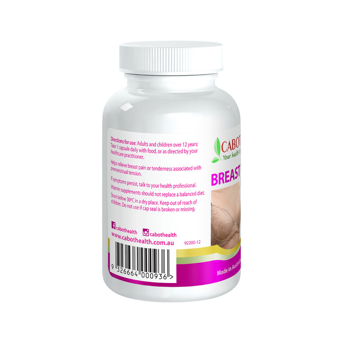 Cabot Health Breast Health 60 Capsules product image