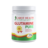 Cabot Health Glutamine Pure Powder 175g front tub
