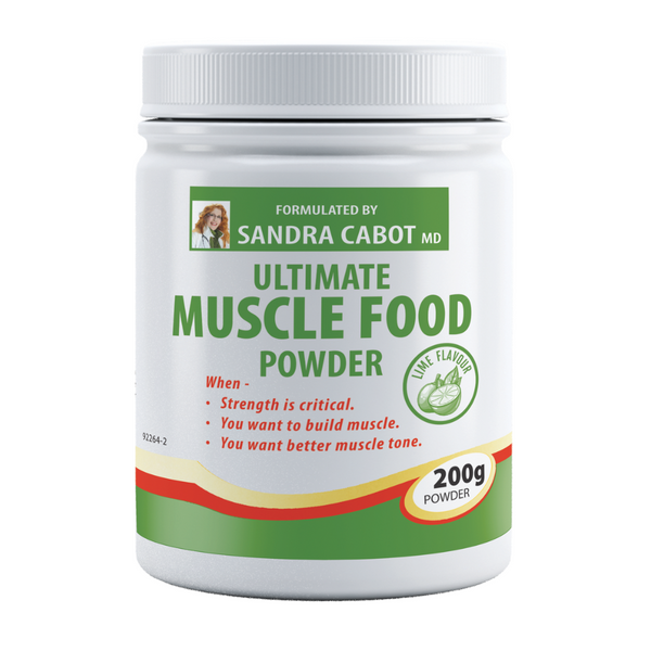 Cabot Health Ultimate Muscle Food Powder Lime 200g