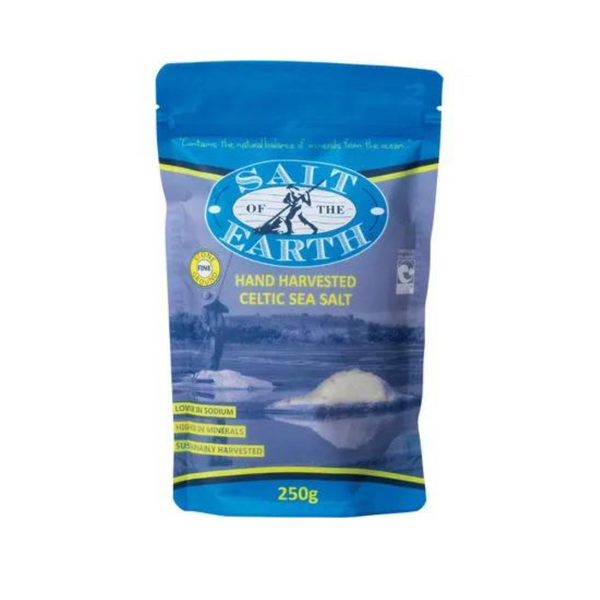 Salt of the Earth Celtic Sea Salt Fine 250g