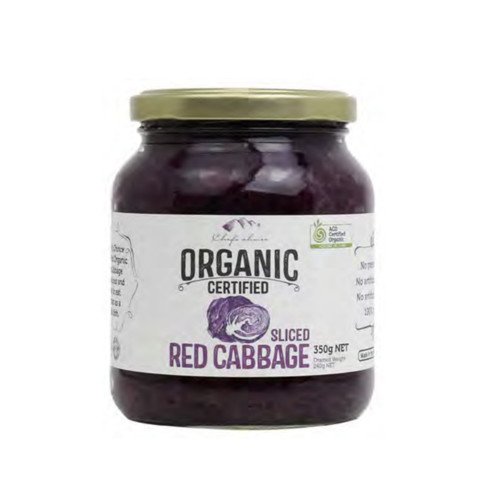 Chef's Choice Organic Red Cabbage 350g
