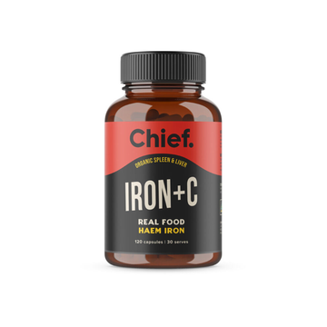 Chief Nutrition Iron + C 120 Capsules