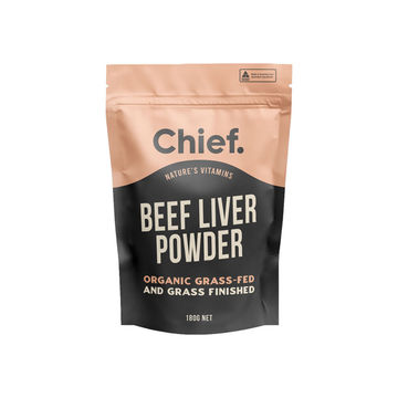 Chief Nutrition Organic Beef Liver Powder 180g