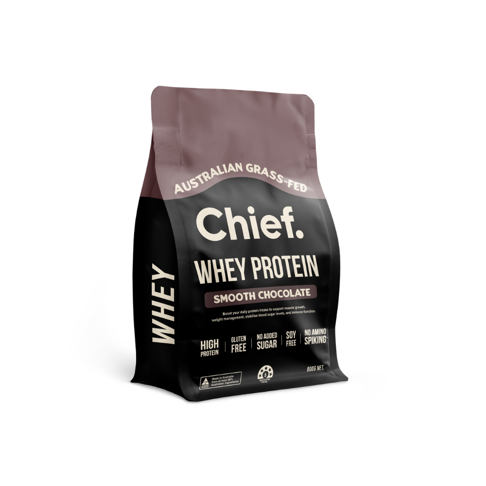 Chief Nutrition Whey Protein Concentrate Smooth Chocolate 900g