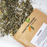 Herbal Teas Australia Cough Tea loose herbs and pouch