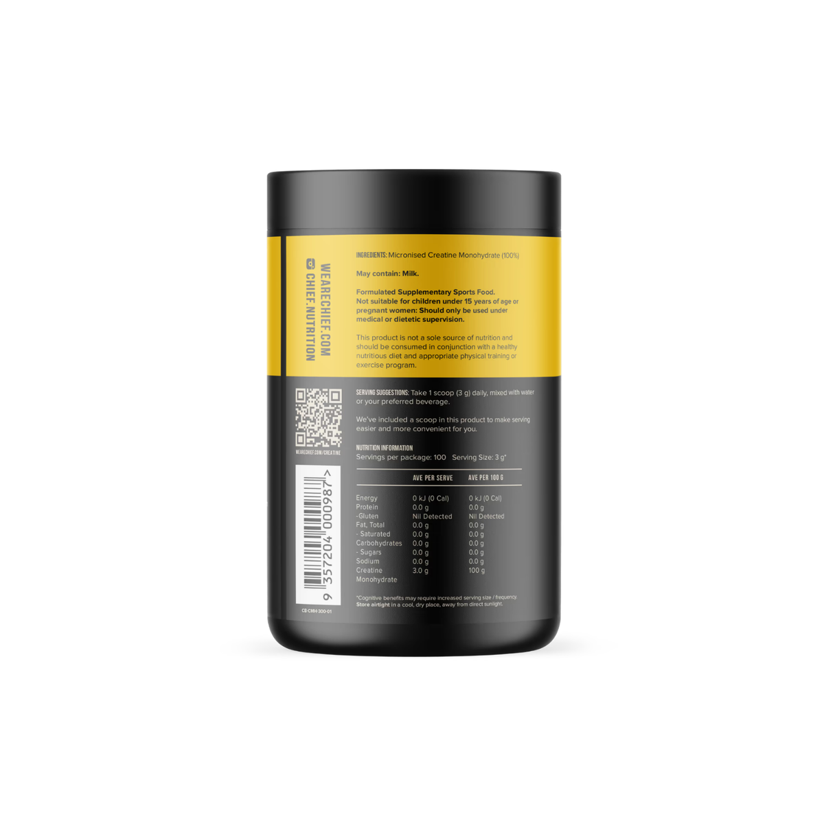 Chief Nutrition Creatine Focus+ 300g