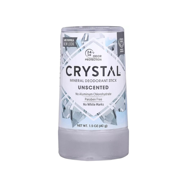 Crystal Deodorant Stick Unscented 40g