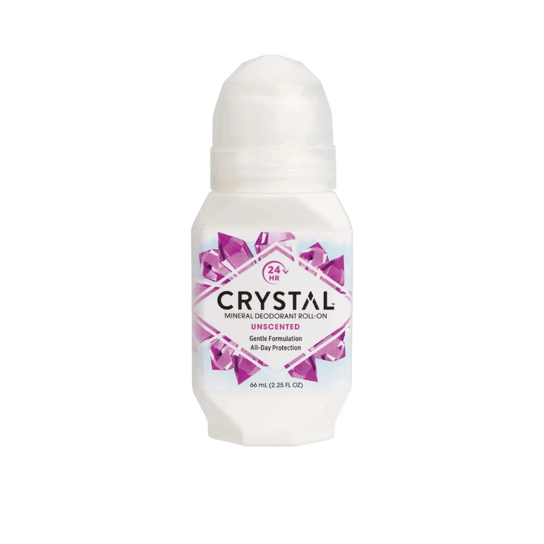 Crystal Roll-On Deodorant Unscented 66ml