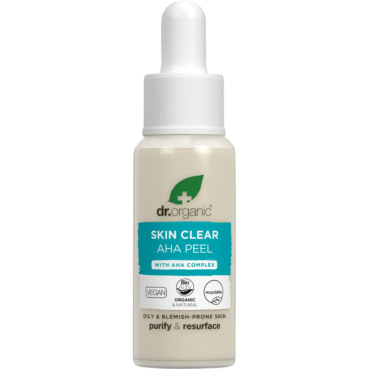 Dr Organic AHA Peel Skin Clear 30ml
