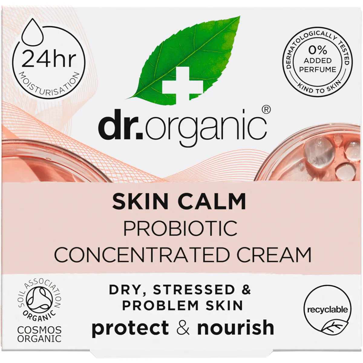 Dr Organic Skin Calm Probiotic Concentrated Cream 50ml