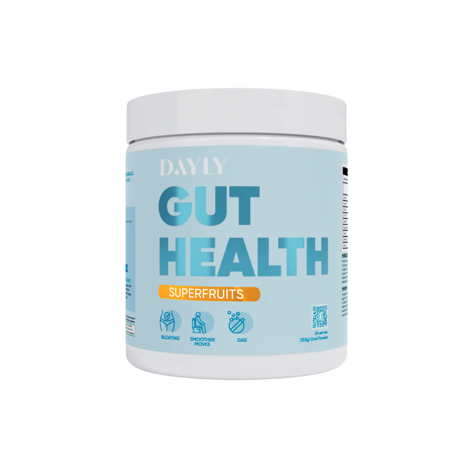 Dayly Gut Health Powder Superfruits 153g