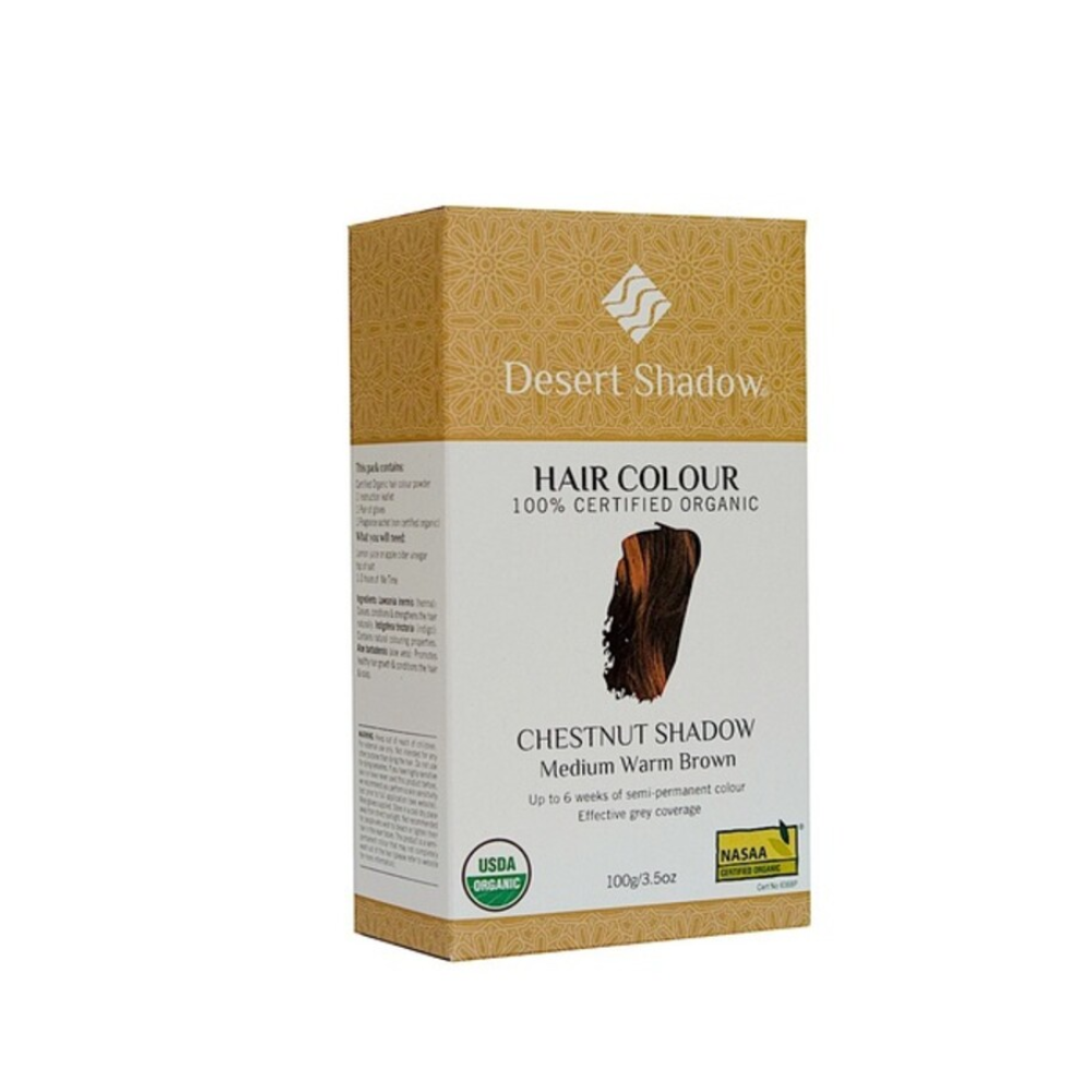 Desert Shadow Organic Hair Colour Chestnut Shadow 100g