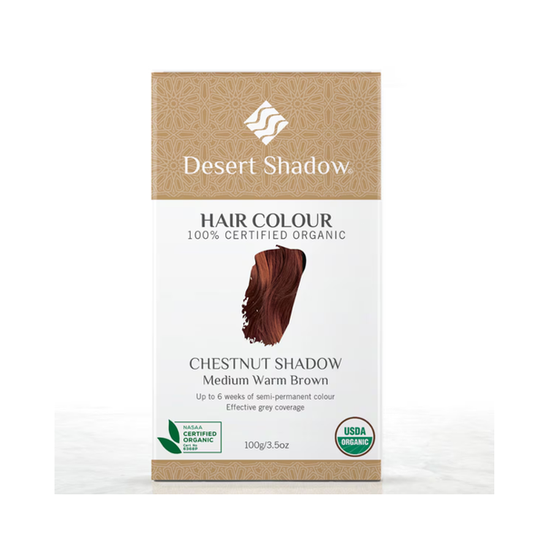 Desert Shadow Organic Hair Colour Chestnut Shadow 100g