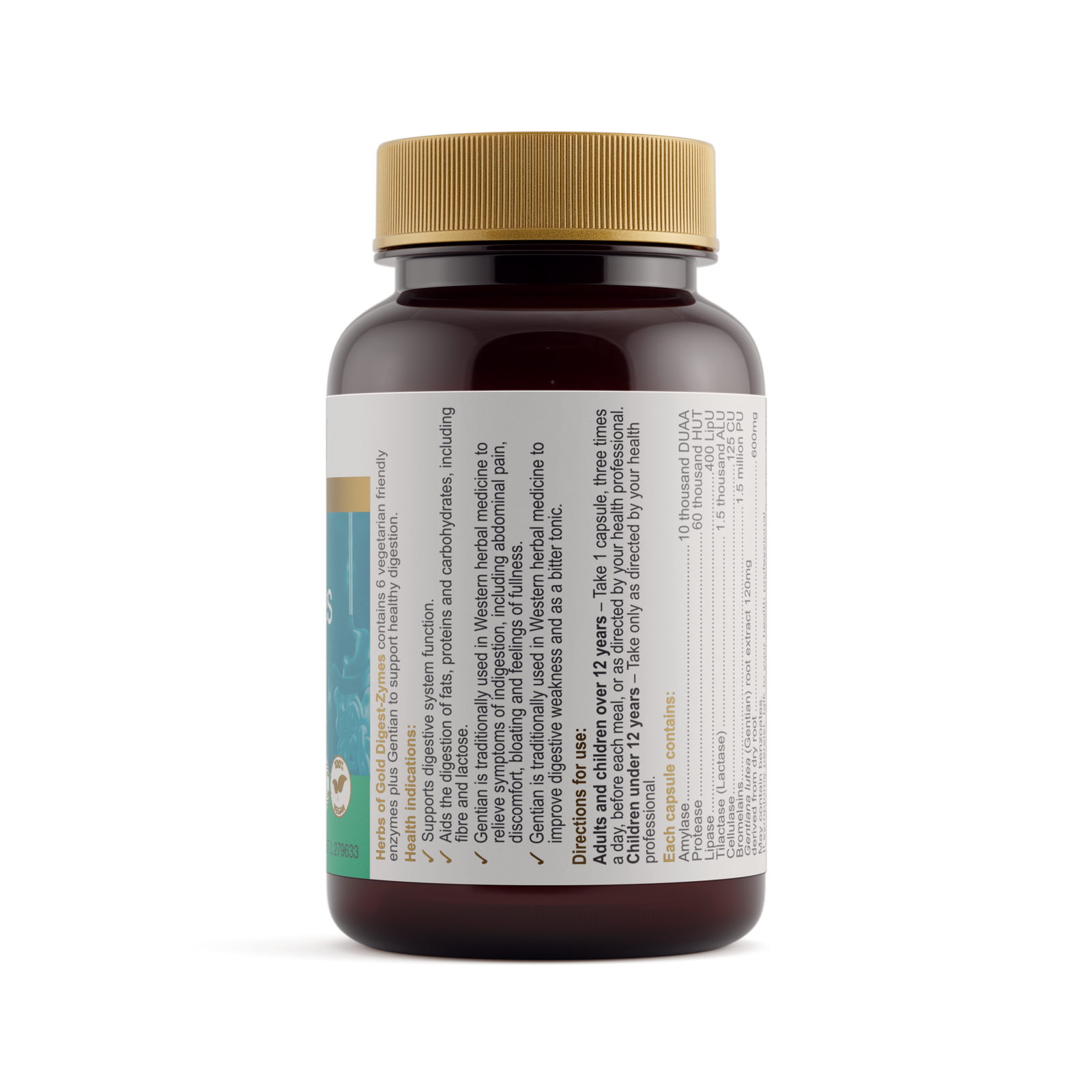 Herbs of Gold Digest-Zymes packshot