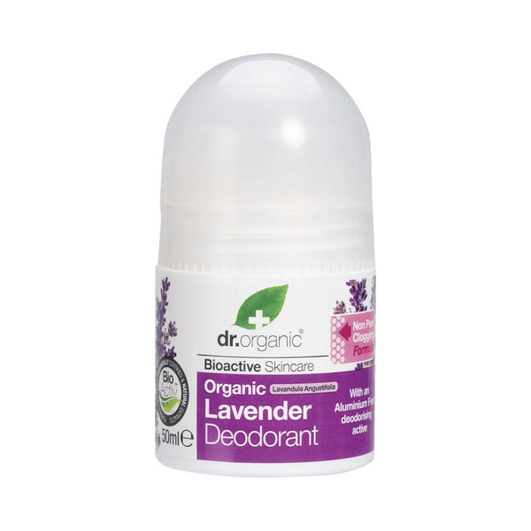 Dr Organic Lavender Roll On Deodorant 50ml