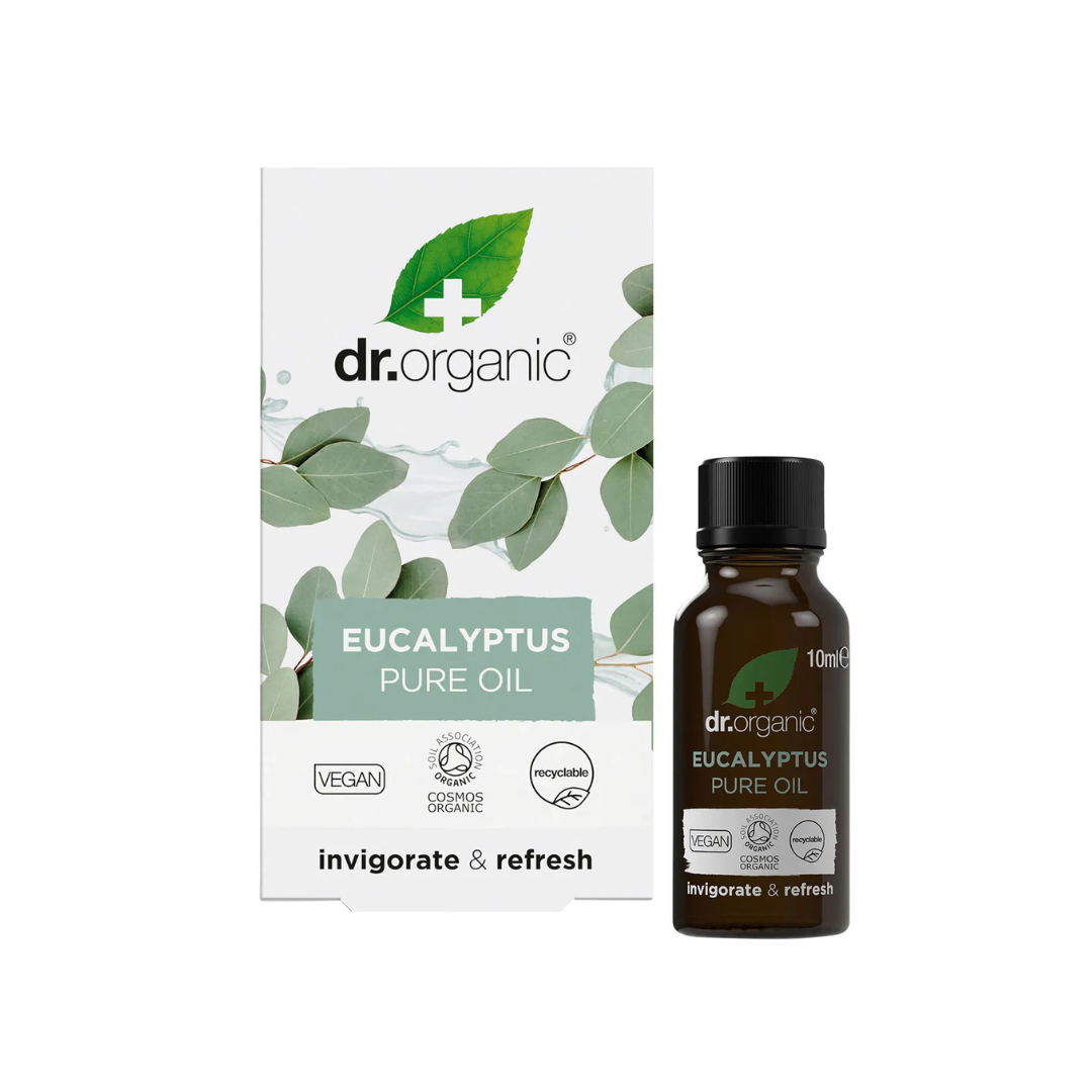Dr Organic Eucalyptus Oil 100% Pure 10ml