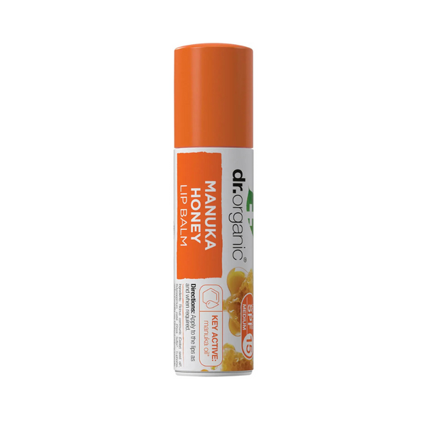 Dr Organic Lip Balm SPF 15 Manuka Honey 5.7ml