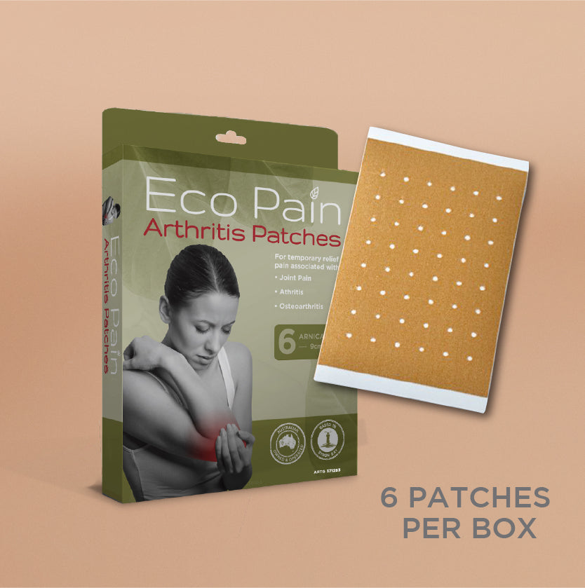 Byron Naturals Eco Pain Arthritis Arnica Patches 6 Pack