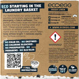 Ecoegg Laundry Egg Refill Pellets 50 Washes Fresh White + Lights