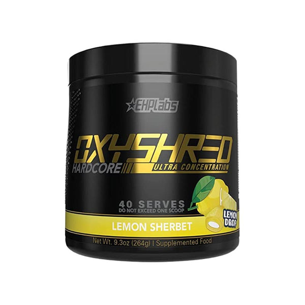 EHP Labs OxyShred Hardcore Lemon Sherbet 40 Servings 264g