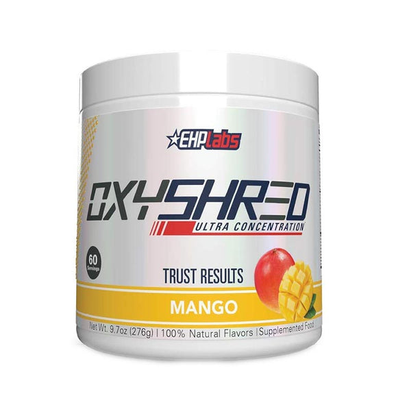 EHP Labs OxyShred Ultra Concentration Mango 60 Servings 276g