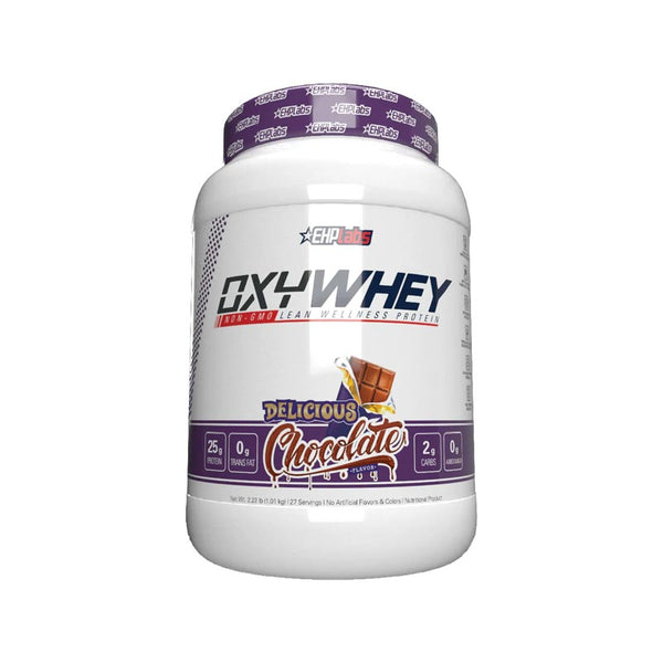 EHP Labs OxyWhey Lean Wellness Protein Delicious Chocolate 27 Servings