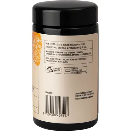 Evolution Botanicals Fenugreek >50% Powder 120g gallery image 3
