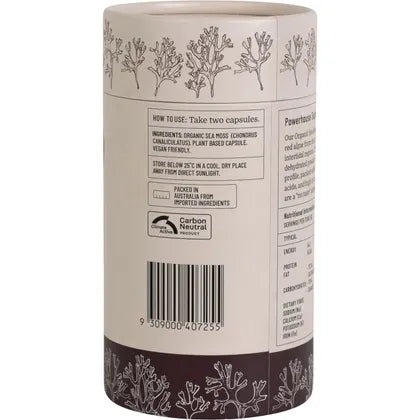 Evolution Botanicals Organic Sea Moss 120 Caps secondary product image
