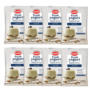 EasiYo Wellbeing Range Greek Style Low Fat Yoghurt Base 170g Carton of 8
