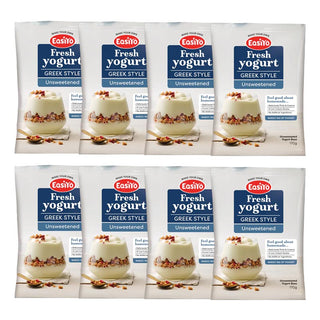 EasiYo Wellbeing Range Greek Style Unsweetened Yoghurt Base 170g Carton of 8