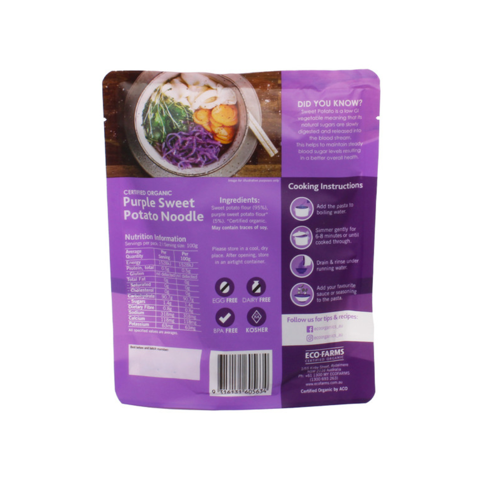 Eco Organics Organic Purple Sweet Potato Noodle 200g