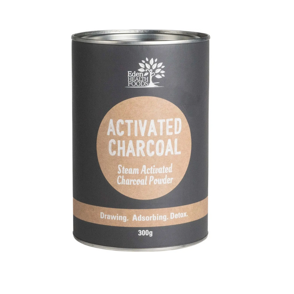 Eden Healthfoods Activated Charcoal Steam Activated Charcoal Powder 300g