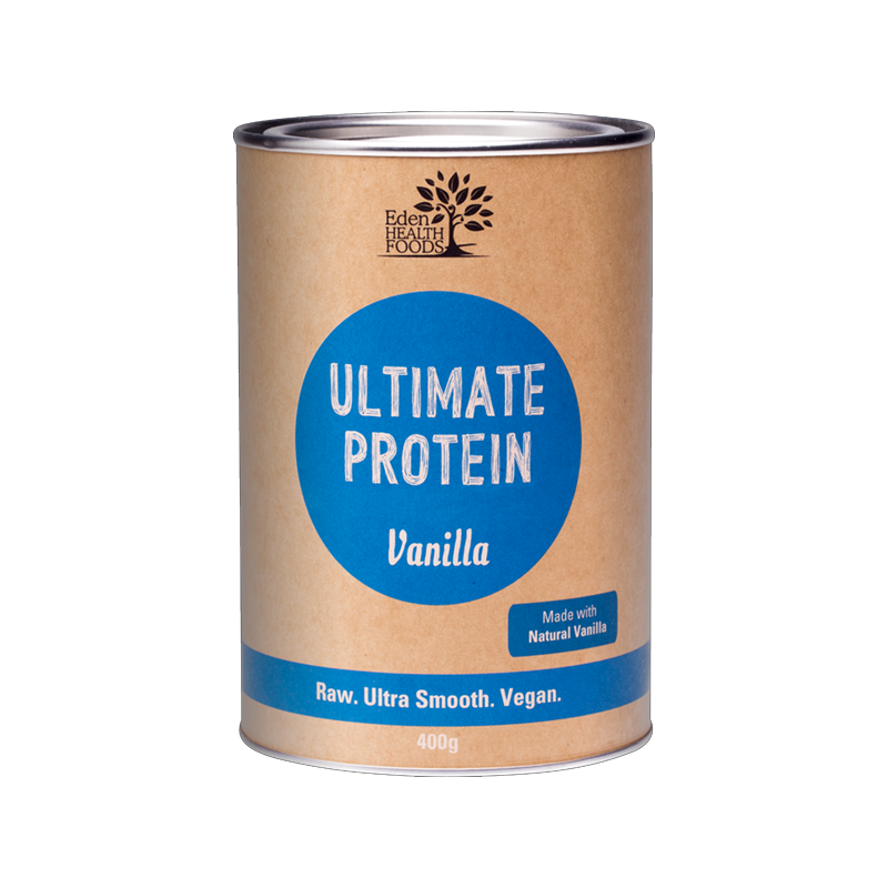 Eden Healthfoods Ultimate Protein Vanilla 400g pouch