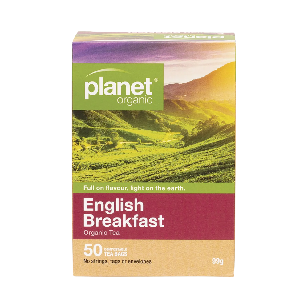 Planet Organic English Breakfast Tea Bags