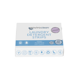 EnviroClean Laundry Detergent Strips Lavender x 60 Pack eco-friendly packaging for sensitive skin.