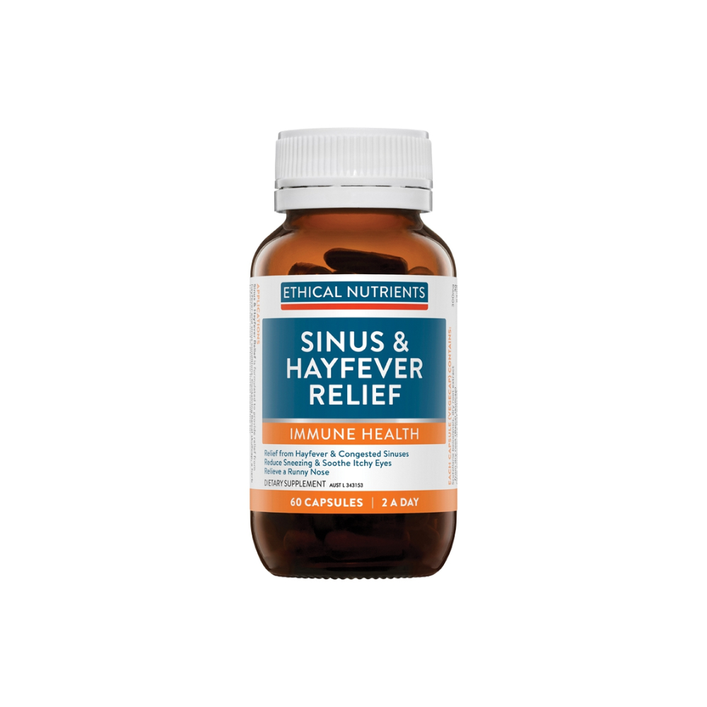 Ethical Nutrients Sinus & Hayfever Relief 60 Capsules