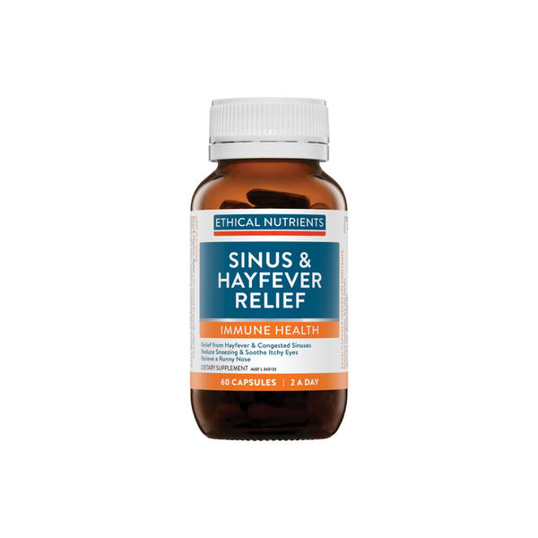Ethical Nutrients Sinus & Hayfever Relief 60 Capsules