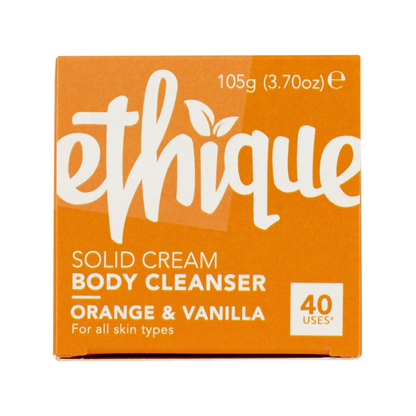 Ethique Solid Cream Body Cleanser Orange & Vanilla 105g