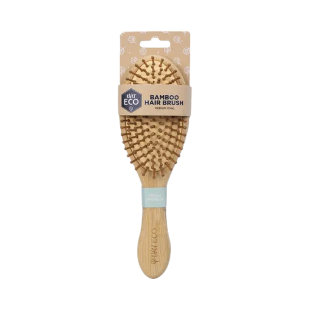 Ever Eco Bamboo Hair Brush Medium Oval