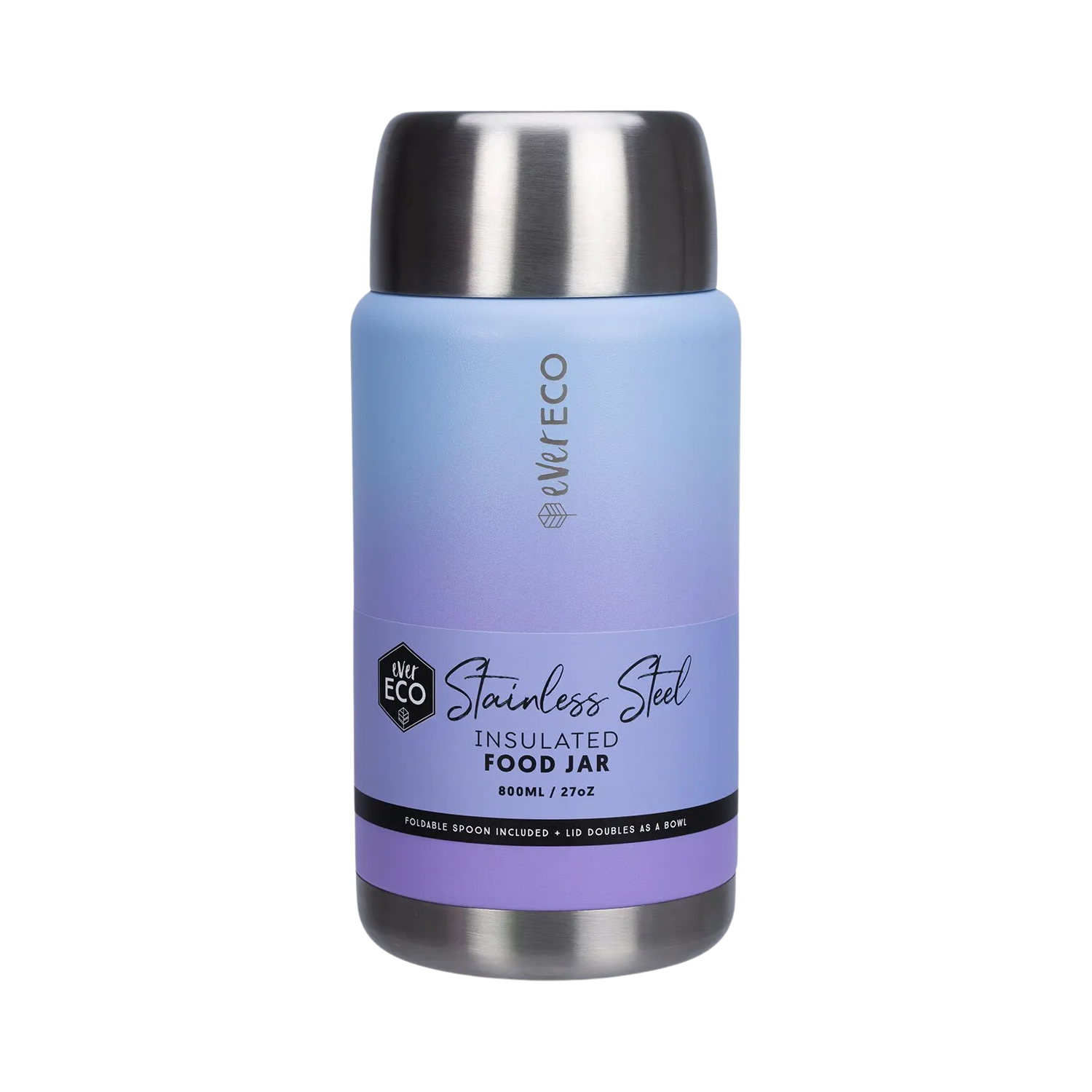 Ever Eco Insulated Stainless Steel Food Jar 800ml Balance
