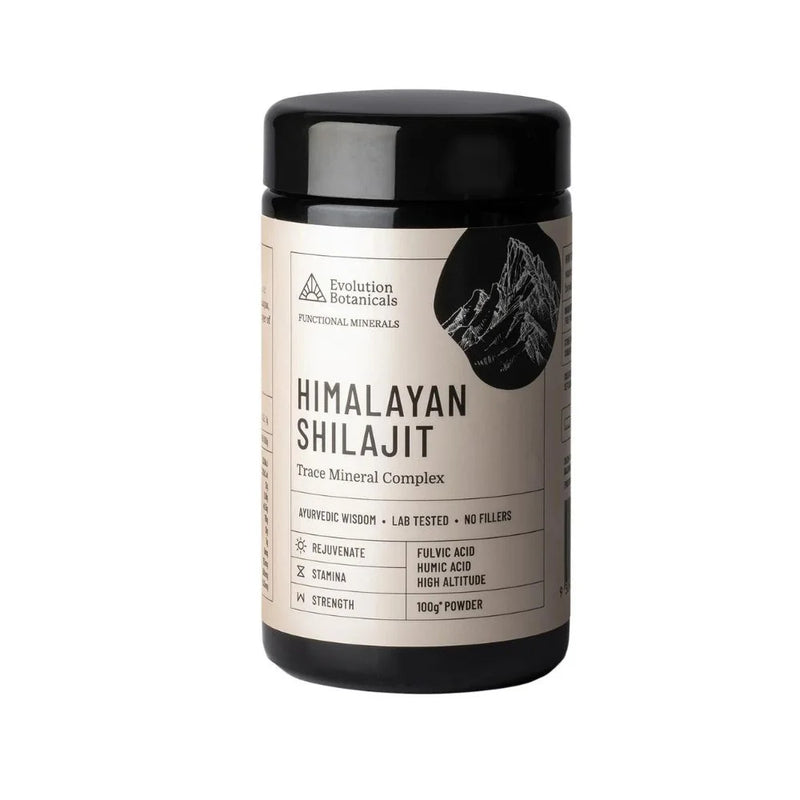 Evolution Botanicals Himalayan Shilajit 80 Trace Mineral Complex