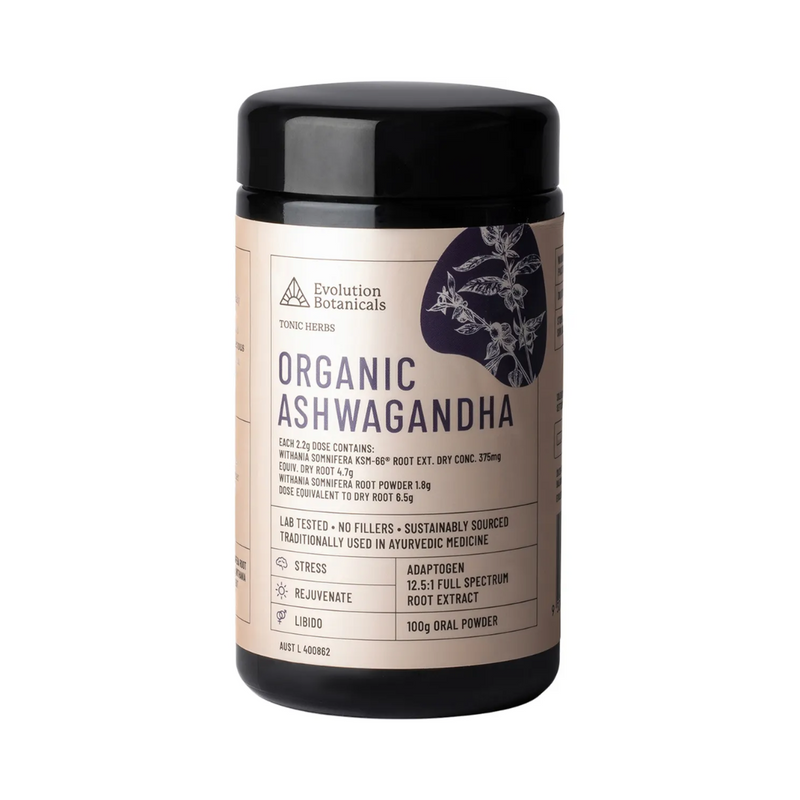 Evolution Botanicals Ashwagandha Tonic Herbs 100g